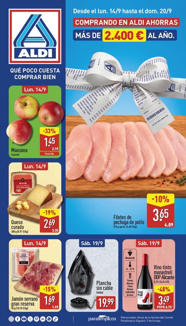 Folleto Aldi – página 1 de 28