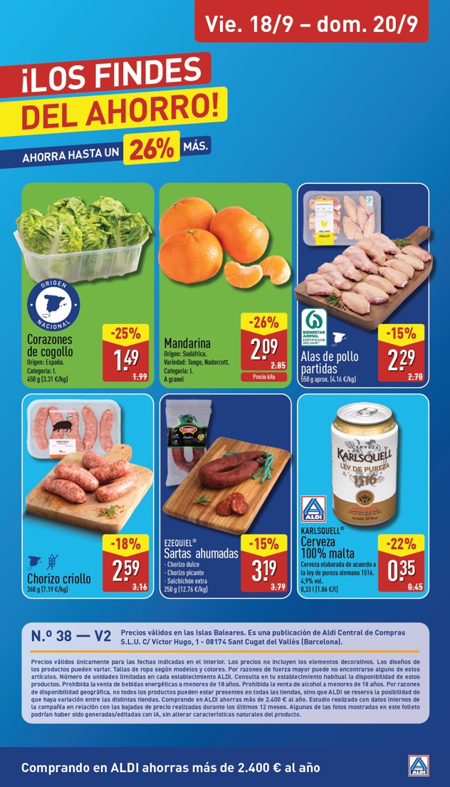 Folleto Aldi – página 28 de 28