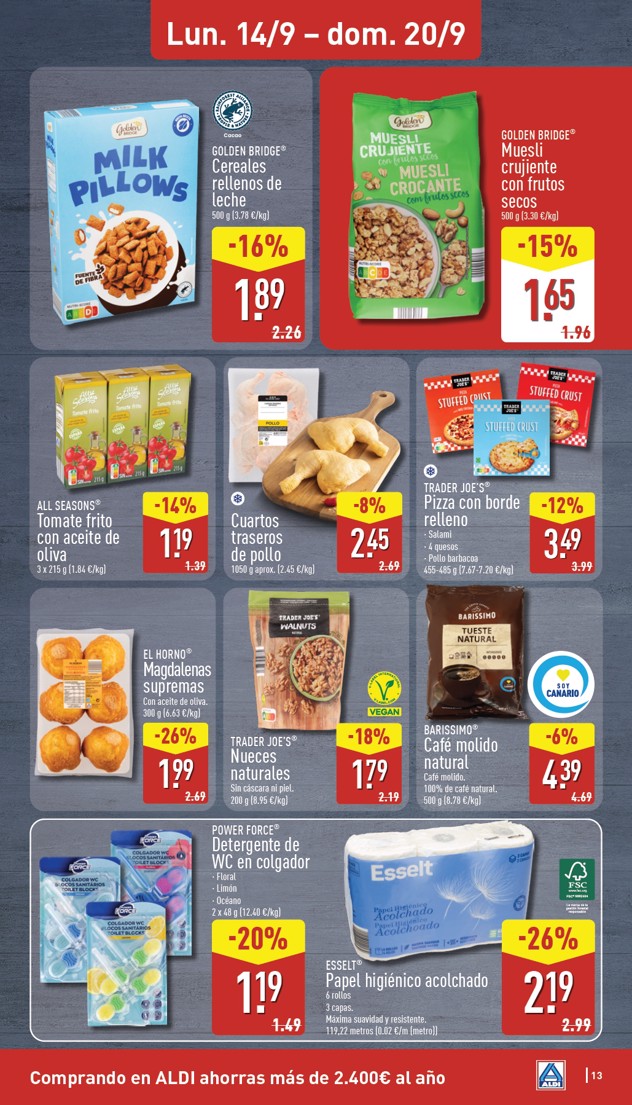 Folleto Aldi – página 13 de 33