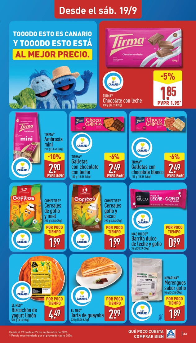 Folleto Aldi – página 33 de 33