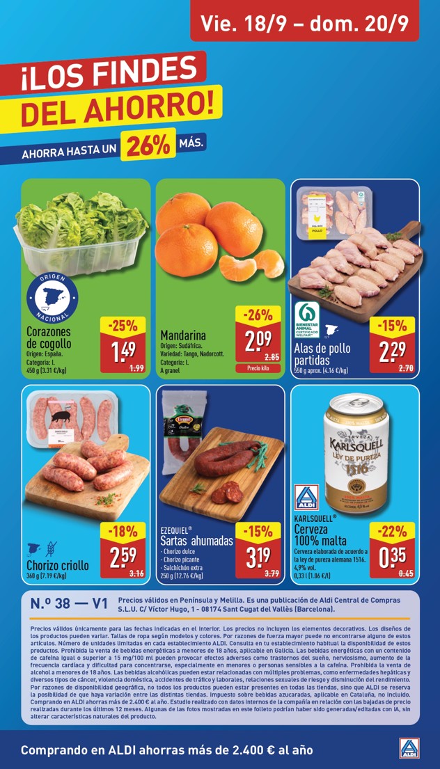 Folleto Aldi – página 28 de 28