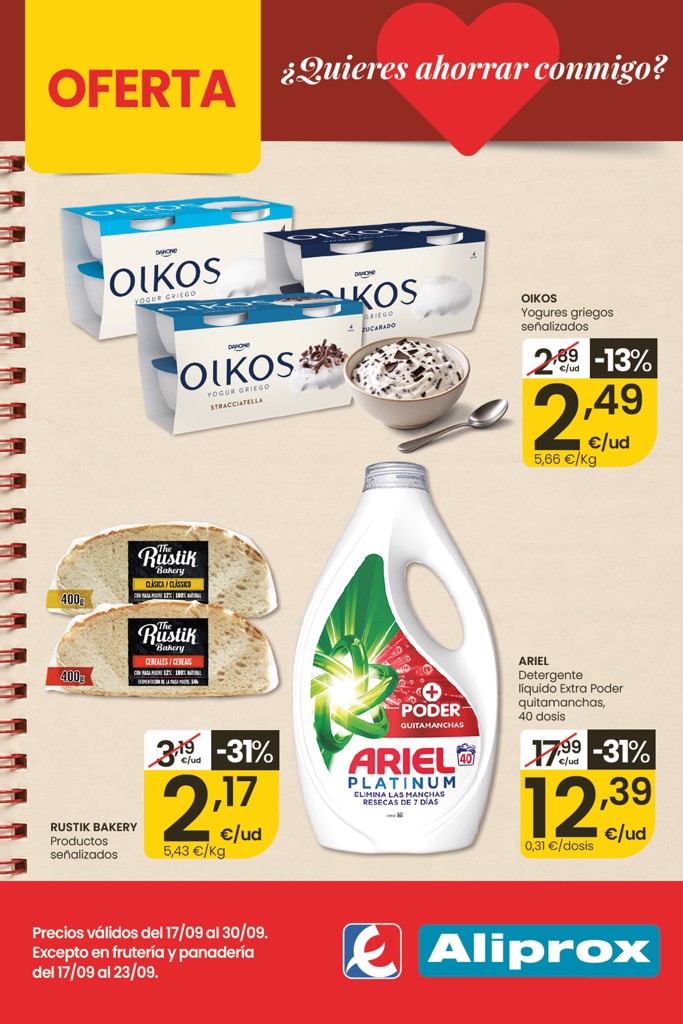 Catálogo Folleto Aliprox de Eroski