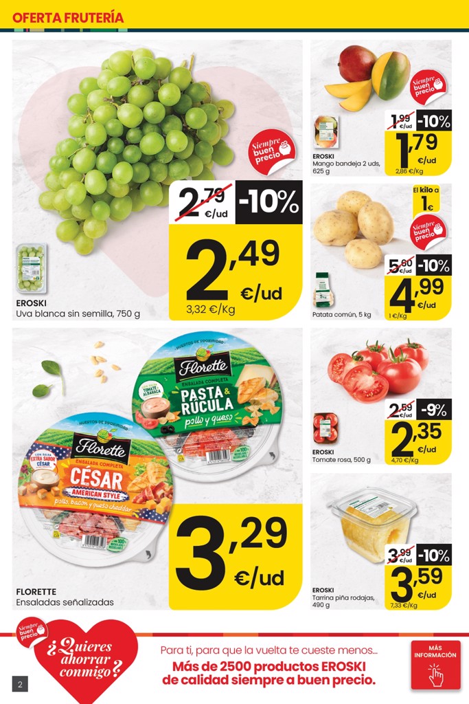 Folleto Eroski – página 2 de 28