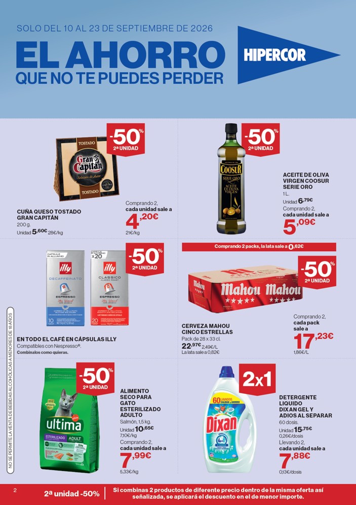 Folleto Hipercor – página 2 de 48