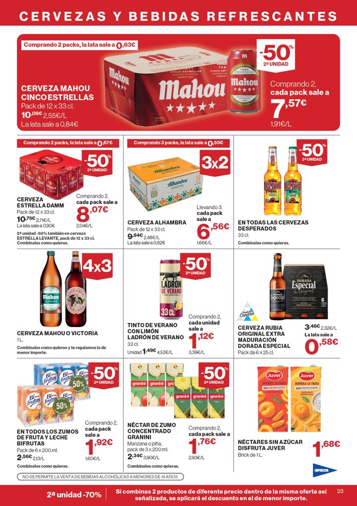 Folleto Hipercor – página 23 de 48