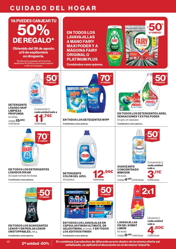 Folleto Hipercor – página 28 de 48