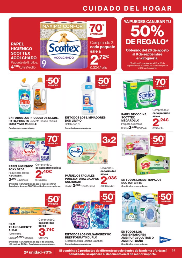 Folleto Hipercor – página 29 de 48