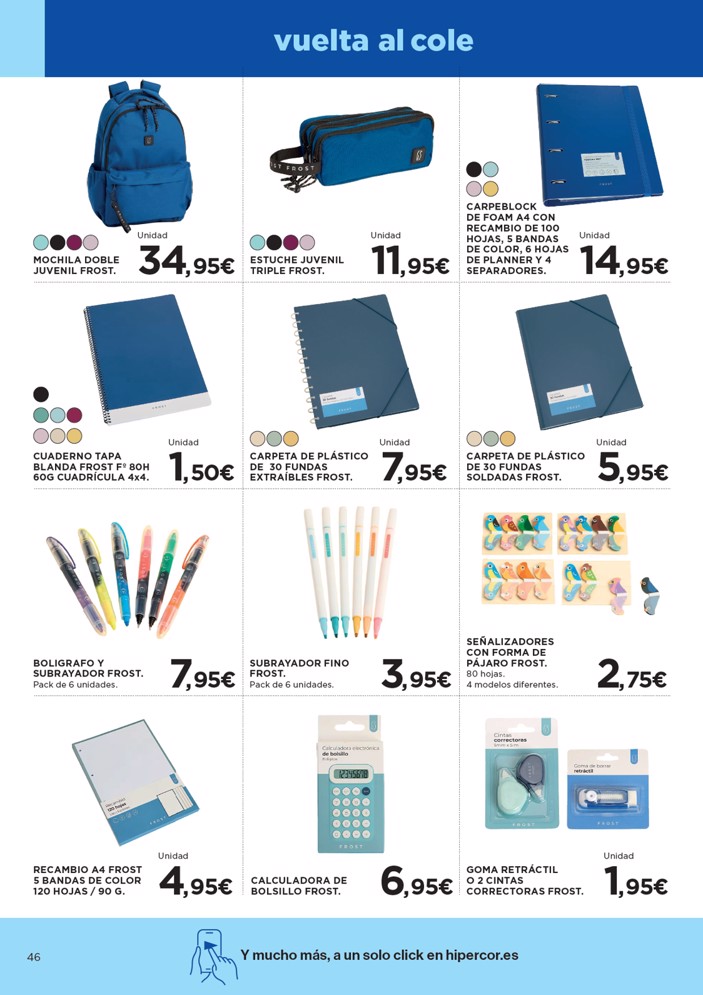 Folleto Hipercor – página 46 de 48