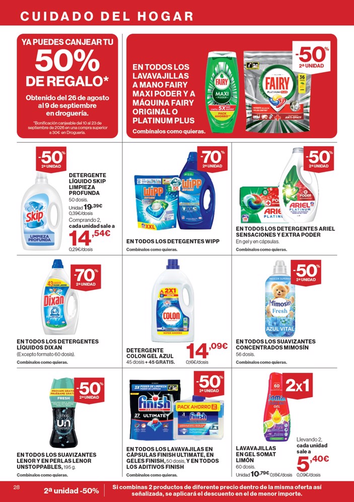 Folleto Hipercor – página 28 de 48