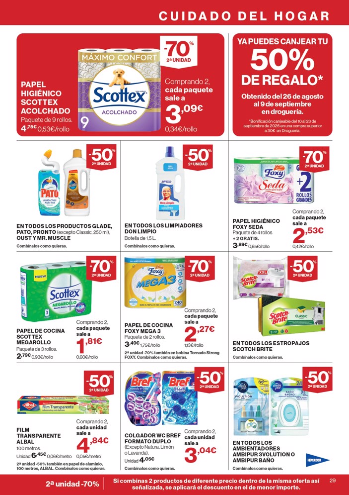 Folleto Hipercor – página 29 de 48