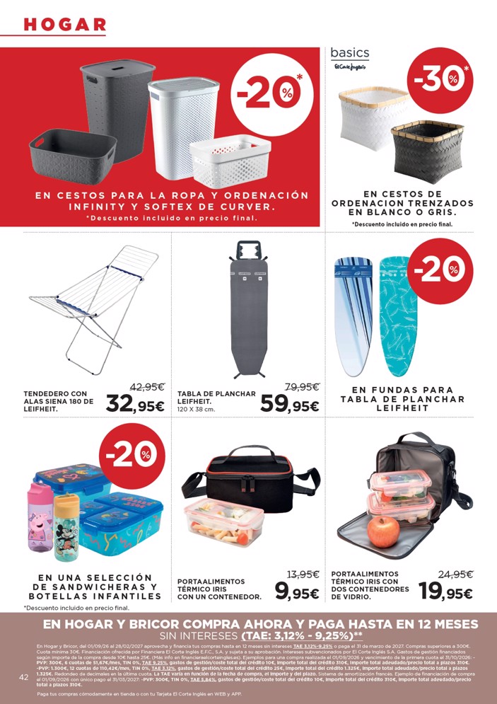 Folleto Hipercor – página 42 de 48