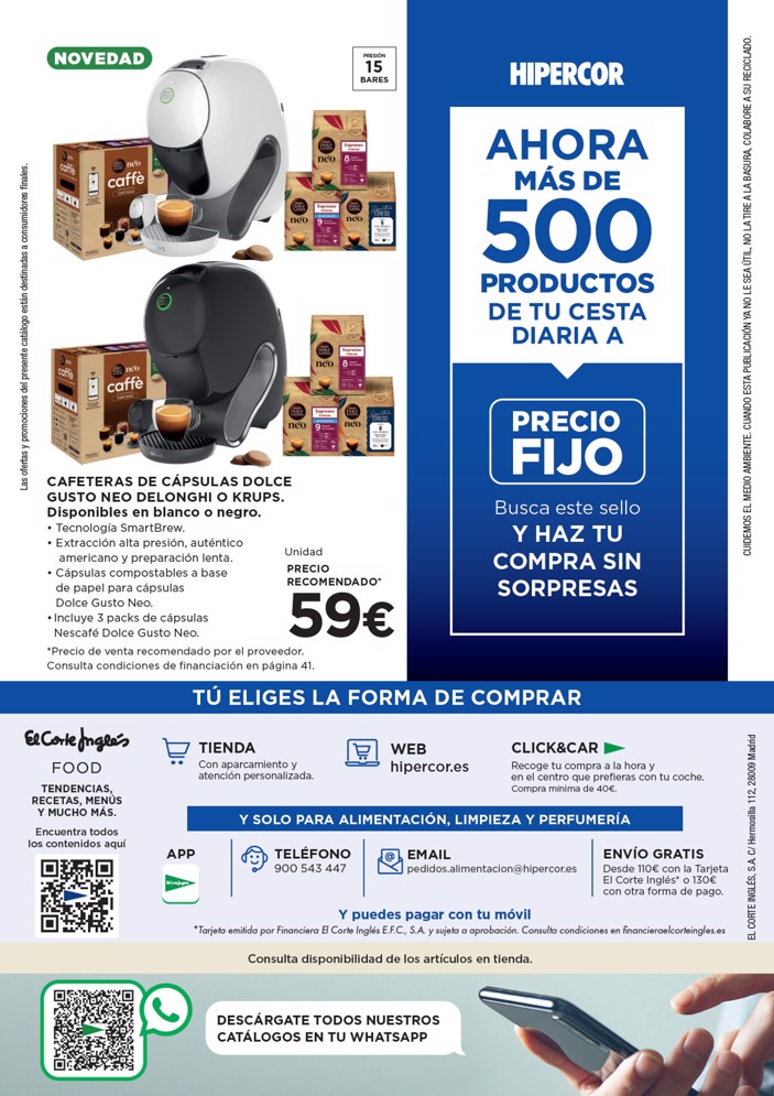 Folleto Hipercor – página 48 de 48