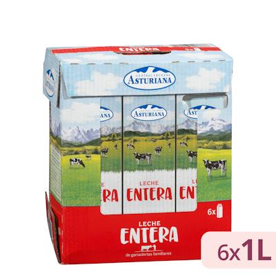 Leche entera Asturiana