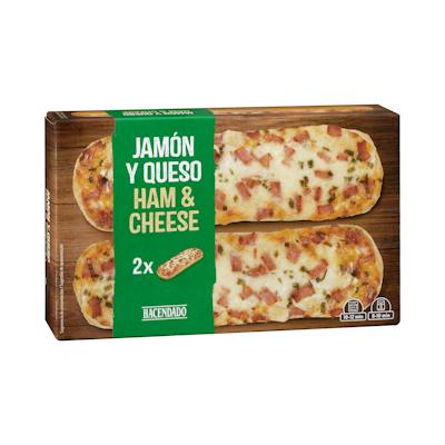 Baguette jamón y queso Hacendado ultracongeladas
