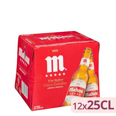 Cerveza especial Mahou
