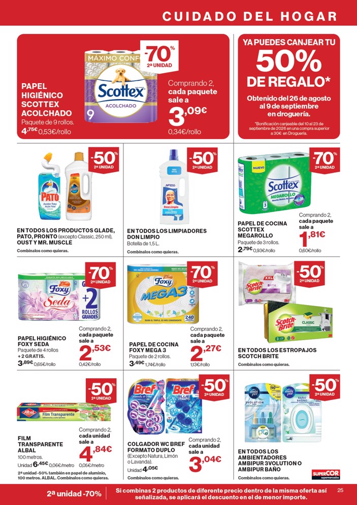 Folleto Supercor – página 25 de 28