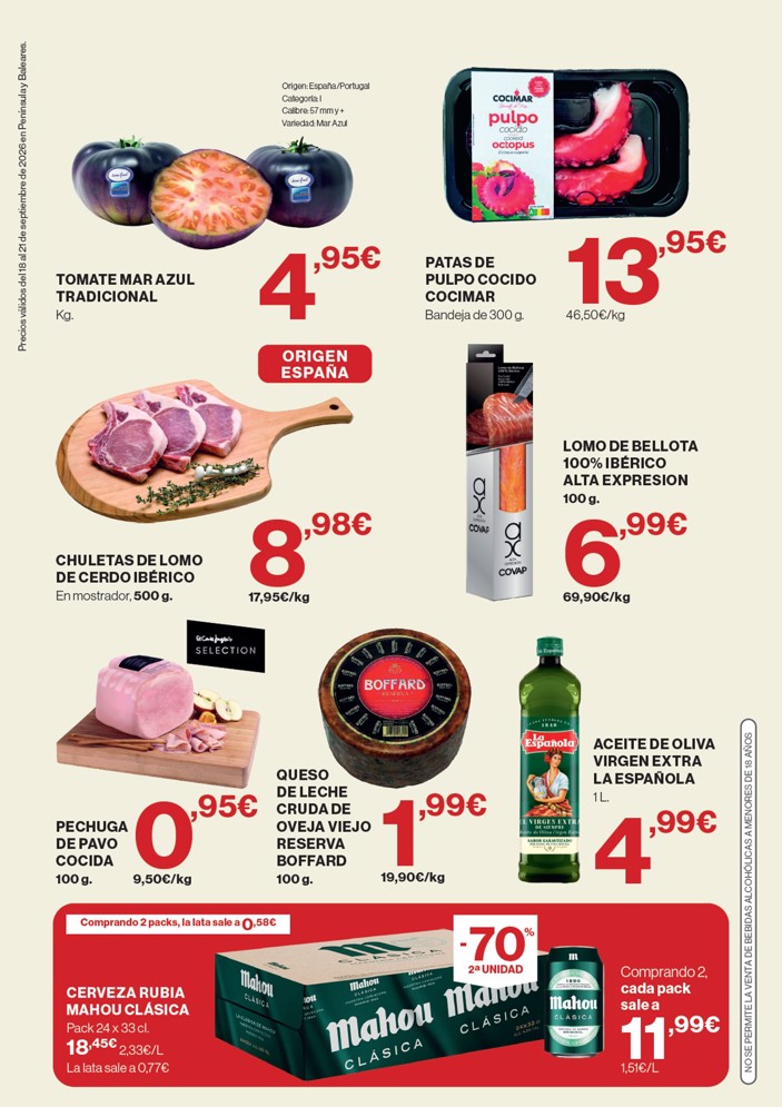 Folleto Supercor – página 2 de 2